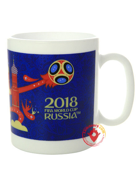 Кружка Синий принт FIFA 2018